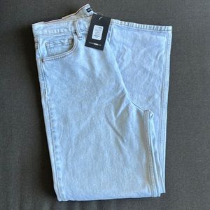 Womens Light Blue Jeans Staright Leg size 11